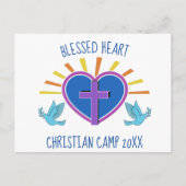 Carte Postale Christian Summer Camp Custom Retraite religieuse (Devant)
