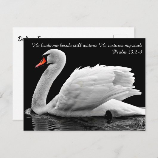 Carte postale Christian Swan (Devant / Derrière)