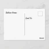 Carte postale Christian Swan (Dos)