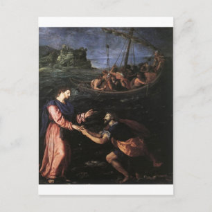 Carte Postale Christianisme Jésus Bible Grace Amour
