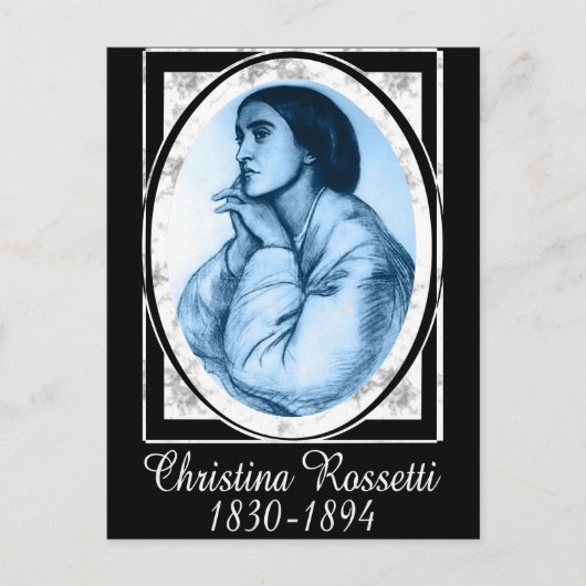 Carte Postale Christina Rossetti (Devant)