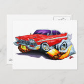 Carte Postale Christine Plymouth Fury (Devant / Derrière)