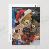 Carte Postale Christmas Bear (Devant / Derrière)