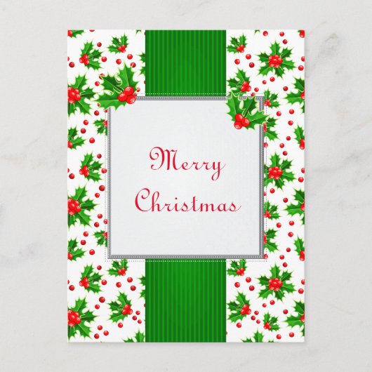 Carte postale Christmas Berries (Devant)