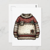 Carte Postale Christmas Clipart Collection | Teddy Bear  (Devant / Derrière)