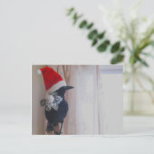 Carte postale Christmas Crow (Debout devant)