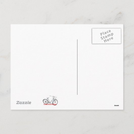 Carte postale Christmas Crow (Dos)