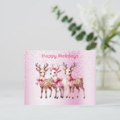Carte postale Christmas Deer (Debout devant)