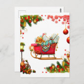 Carte Postale Christmas Elements (Devant / Derrière)