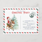 Carte Postale Christmas in u (Dos)