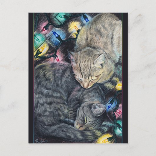 Carte postale Christmas Kitties (Devant)