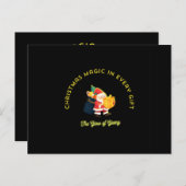 Carte Postale Christmas Magic in Every Gift (Devant / Derrière)