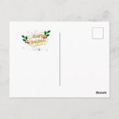 Carte Postale Christmas Morn, peinture d'art, (Dos)