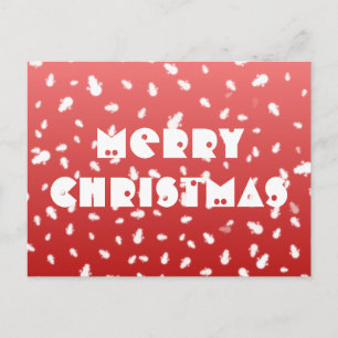 Carte postale Christmas Snowman
