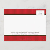 CARTE POSTALE CHRISTMAS STYLISH :: stripedstitch 5 (Dos)