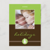 CARTE POSTALE CHRISTMAS STYLISH :: stripedstitch 6 (Devant)