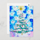 Carte Postale Christmas Tree Postcard (Devant / Derrière)