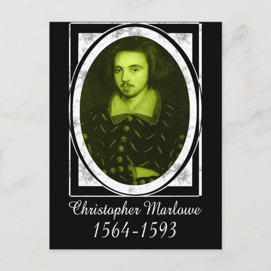 Carte Postale Christopher Marlowe (Devant)