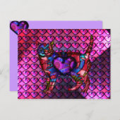 Carte postale Chroma Calico Hearty (Devant / Derrière)