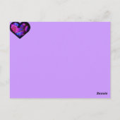 Carte postale Chroma Calico Hearty (Dos)