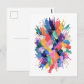 Carte Postale Chromatic Collision (Devant / Derrière)