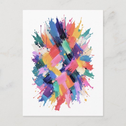 Carte Postale Chromatic Collision (Devant)