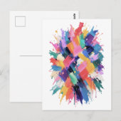 Carte Postale Chromatic Collision (Devant / Derrière)
