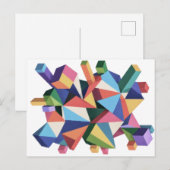 Carte Postale Chromatic Fragment Field (Devant / Derrière)