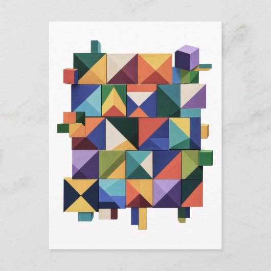 Carte Postale Chromatic Structure (Devant)