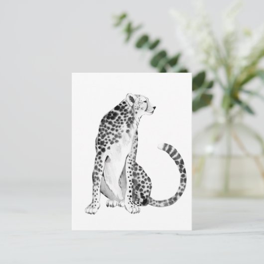 Carte Postale Chrome Cheetah (Debout devant)