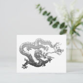 Carte Postale Chrome Paint Dragon (Debout devant)