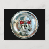 CARTE POSTALE CHROME SKULL (Devant)