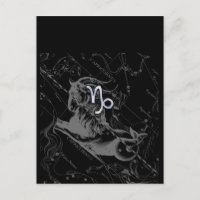 Chrome Style Capricorn Zodiac Connexion Hevelius