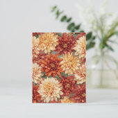 Carte Postale Chrysanthème (Debout devant)