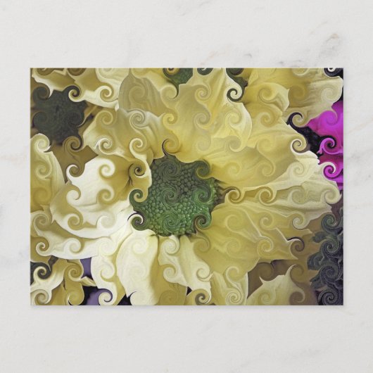 CARTE POSTALE CHRYSANTHÈME (Devant)
