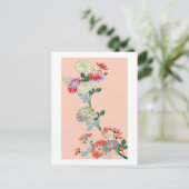 Carte Postale Chrysanthème japonais (Debout devant)