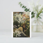Carte Postale Chrysanthèmes James Tissot (Debout devant)