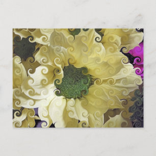 CARTE POSTALE CHRYSANTHEMUM