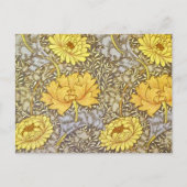 Carte Postale chrysanthemum par William Morris (Devant)