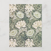 Carte Postale Chrysanthemum, William Morris (Devant)