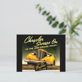 Carte Postale Chrysler 1938 (Debout devant)