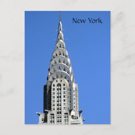 Carte Postale chrysler ny (Devant)
