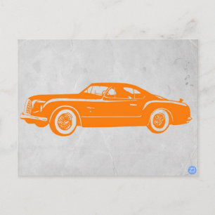 Carte Postale Chrysler Vintage Orange