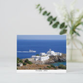 Carte Postale Chrysopigi - Sifnos (Debout devant)