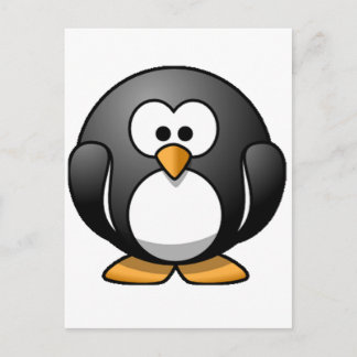 Carte Postale Chubby Penguin