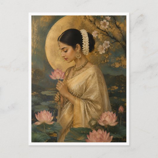 Carte Postale Chuchotements du Lotus (Devant)