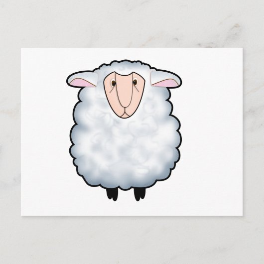 Carte Postale Chuck the Sheep (Devant)