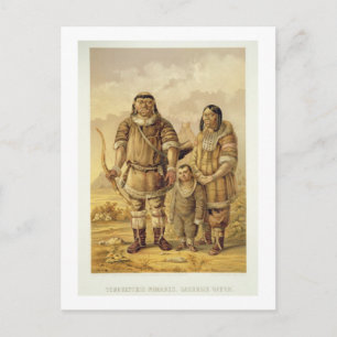 Carte Postale Chukchi Nomads, gravée par Winckelmann et Sons (