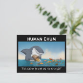 Carte Postale Chum humain (Debout devant)