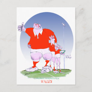 Carte Postale chums de rugby, tony fernandes